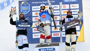 Canada's Kingsbury wins World Cup gold in dual moguls