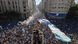 Argentines erupt in joy after epic World Cup final