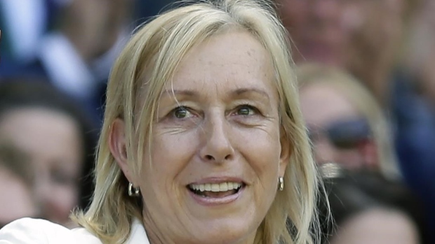 Navratilova says doctors told her she is cancer-free