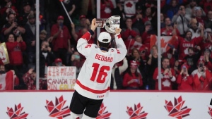 After banner World Juniors, Bedard not focusing on NHL draft