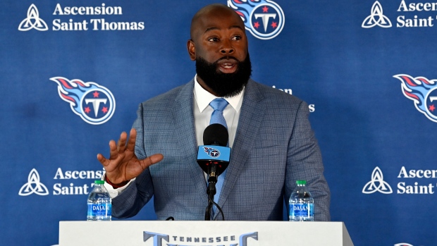 Carthon, Titans' first Black GM says he stands on 'shoulders of giants'