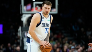 Report: Mavericks' Doncic day-to-day with mild ankle sprain