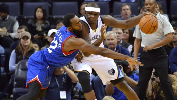 Zach Randolph, The Canadian Press Zach Randolph