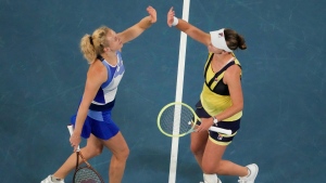 Siniakova, Krejcikova win Australian Open doubles for seventh major title
