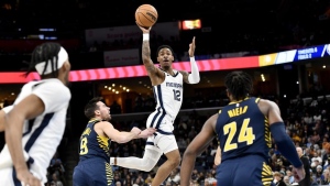 Morant's triple-double helps Grizzlies rally past Pacers