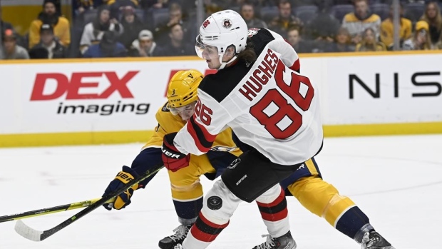 Hughes, Pastrnak, Dunn honoured as NHL's three stars for January
