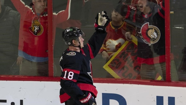 Tim Stötzl probeert een einde te maken aan de zes jaar durende droogte die de Ottawa Senators dit seizoen heeft geteisterd