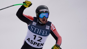 Canada's Crawford wins downhill silver at World Cup stop in Aspen