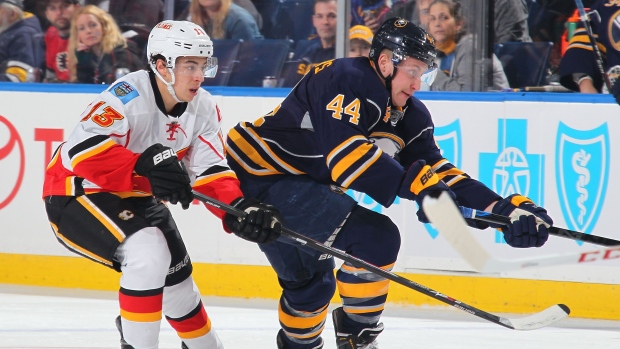 Johnny Gaudreau and Nicolas Deslauriers