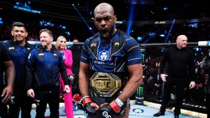 Jones submits Gane to win UFC heavyweight title