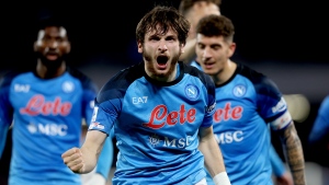Kvaratskhelia named Serie A player of the year after helping Napoli to title