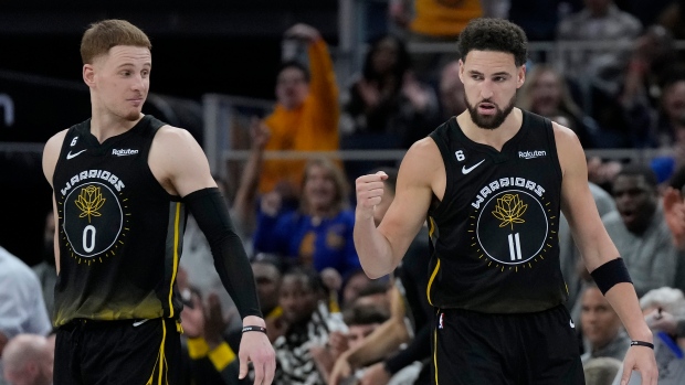 Donte DiVencenzo Klay Thompson, The Canadian Press Donte DiVencenzo Klay Thompson