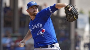 Blue Jays assign Hutchison, option Barger to Minor League Spring Training