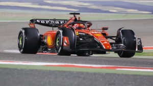 Leclerc takes pole in Azerbaijan to end Verstappen's streak