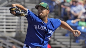Kikuchi struggles with control as Phillies take two from Blue Jays
