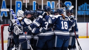 Cougars' dream run reaches U Sports women's hockey final after upsetting Carabins