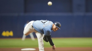 Rasmussen throws five shutout innings as Rays top Blue Jays 