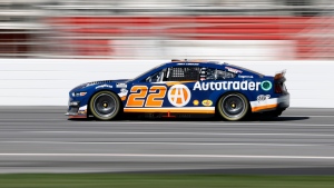 Logano passes Keselowski on last lap, gives Ford Atlanta win