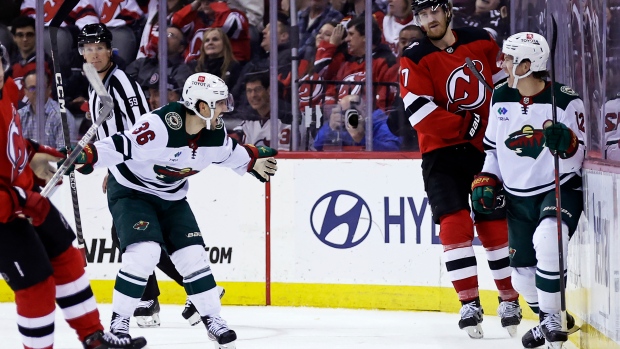 Boldy's goal with seconds left in OT lifts Wild over Devils