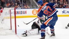 Connor McDavid and Connor Ingram