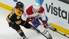 David Pastrnak and Denis Gurianov
