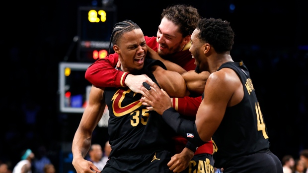 Okoro's three-pointer sends Cavaliers past Nets