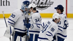 Toronto Maple Leafs celebrate