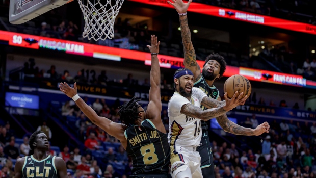 Ingram's first triple-double lifts Pelicans past Hornets