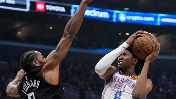 Leonard scores 32, Clippers beat Thunder without George