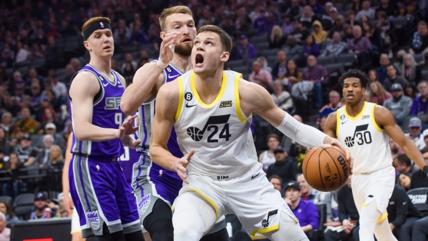 Huerter scores 27, Kings beat Jazz