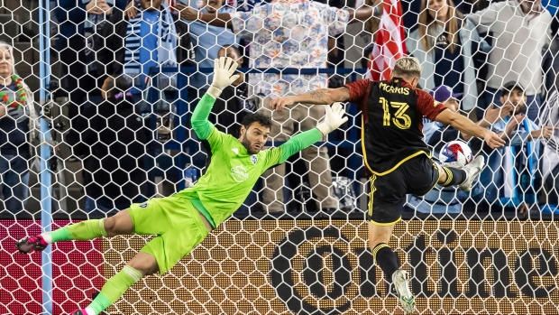 Morris makes history in Sounders' win over Sporting KC