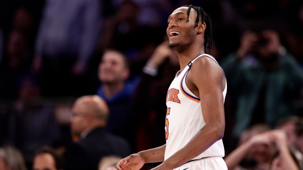 Quickley scores 40 in place of Brunson; Knicks beat Rockets