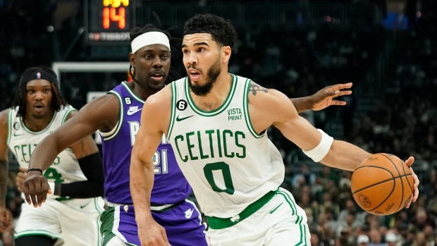 Tatum, Brown help Celtics demolish NBA-leading Bucks