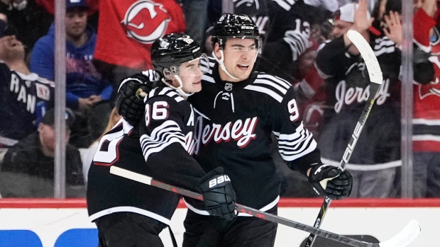 Haula, Meier score, Devils beat rival Rangers