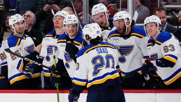 Blues win to hand Blackhawks seventh straight defeat
