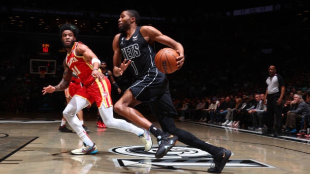 Bridges has 42, Nets rout Hawks to boost lead for No. 6 seed