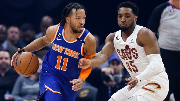 Brunson scores career-high 48 as Knicks down Cavaliers