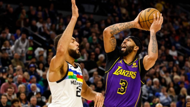 Lakers overtake Timberwolves in standings in win