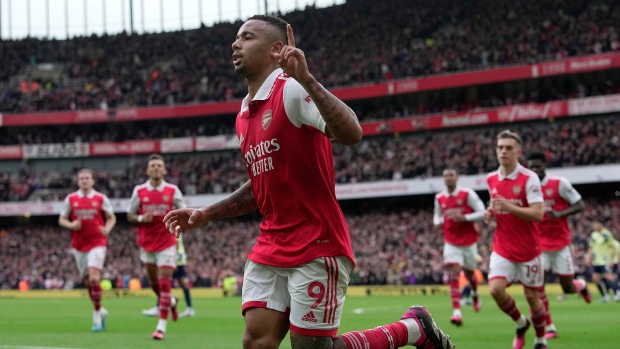 Jesus ends drought as Arsenal beats Leeds