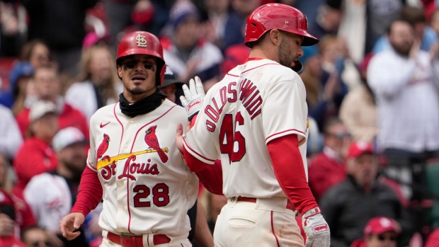 Flaherty pitches five hitless innings, Cardinals beat Blue Jays