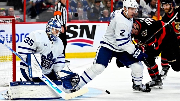 Samsonov frustrates Senators as Leafs win Battle of Ontario