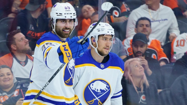 Tuch's hat trick leads Sabres to win over Flyers