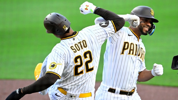 Bogaerts homers, Carpenter, Wacha help Padres beat Rockies