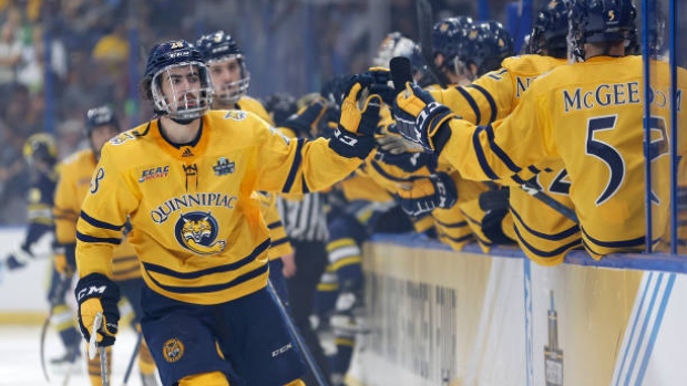 Quinnipiac beats Michigan in Frozen Four to reach title game