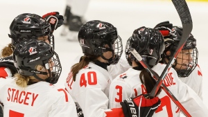 Canada control possession, but leave first period against Switzerland scoreless at WWC