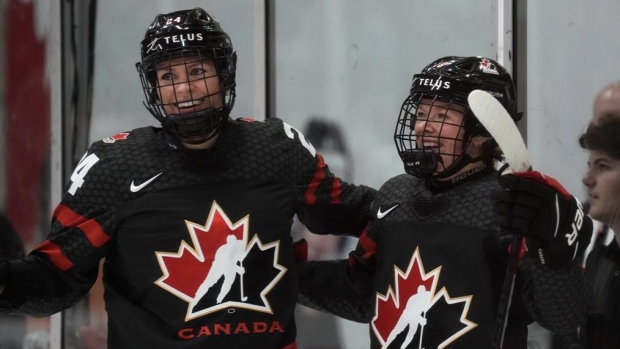 Natalie Spooner and Sarah Fillier, The Canadian Press Natalie Spooner and Sarah Fillier