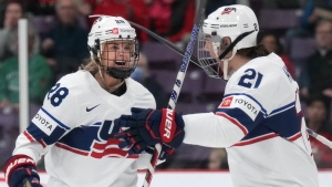 Knight scores twice in US rout of Czechs in semis