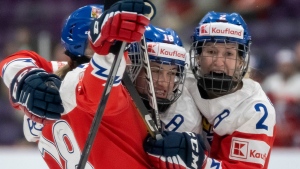 Krizova scores twice to lead Czechia over Switzerland for bronze at WWC