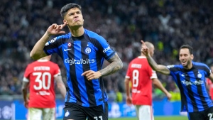 Inter advances past Benfica, sets up Milan semifinal in CL