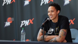 Griner marks first Mercury training camp practice